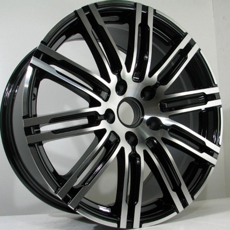 PARMA 10X21 5X112 ET19 66.45 BLACK POLISHED