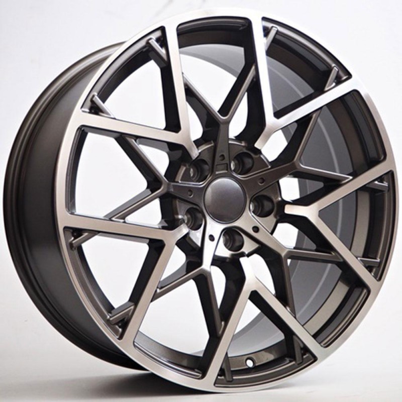 RAVEN 8.5X20 5X112 ET23 66.45 ANTHRACITE POLISHED