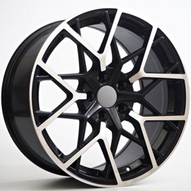 RAVEN 9.5X19 5X120 ET37 72.6 BLACK POLISHED