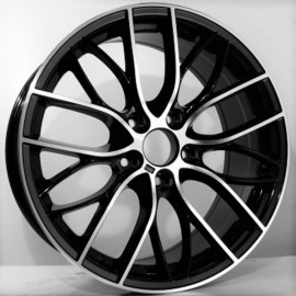 SIGULO 9X18 5X120 ET38 72.6 BLACK POLISHED