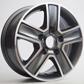 SOTI 6.5X15 5X130 ET50 84.1 ANTHRACITE POLISHED