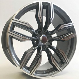 VECTOR 10X20 5X112 ET25 66.45 ANTHRACITE POLISHED