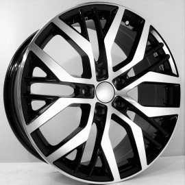 JORIS 7.5X17 5X112 ET45 57.1 BLACK POLISHED