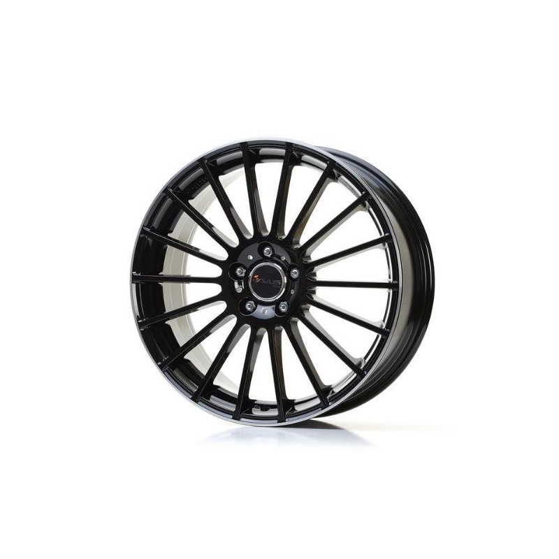 AC-M03 8X19 5X112 ET45 66.6 BLACK LIP POLISHED