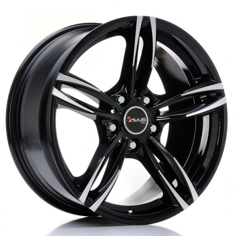 AC-MB3 9.5X19 5X120 ET37 72.6 BLACK POLISHED