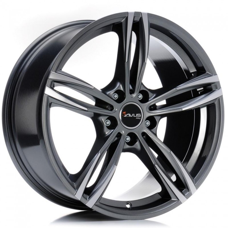 AC-MB3 9.5X19 5X120 ET37 72.6 ANTHRACITE POLISHED