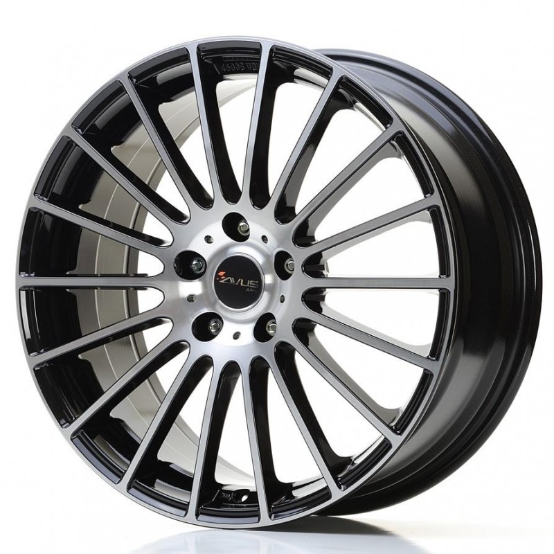 AC-M03 6.5X16 4X108 ET45 63.4 BLACK POLISHED