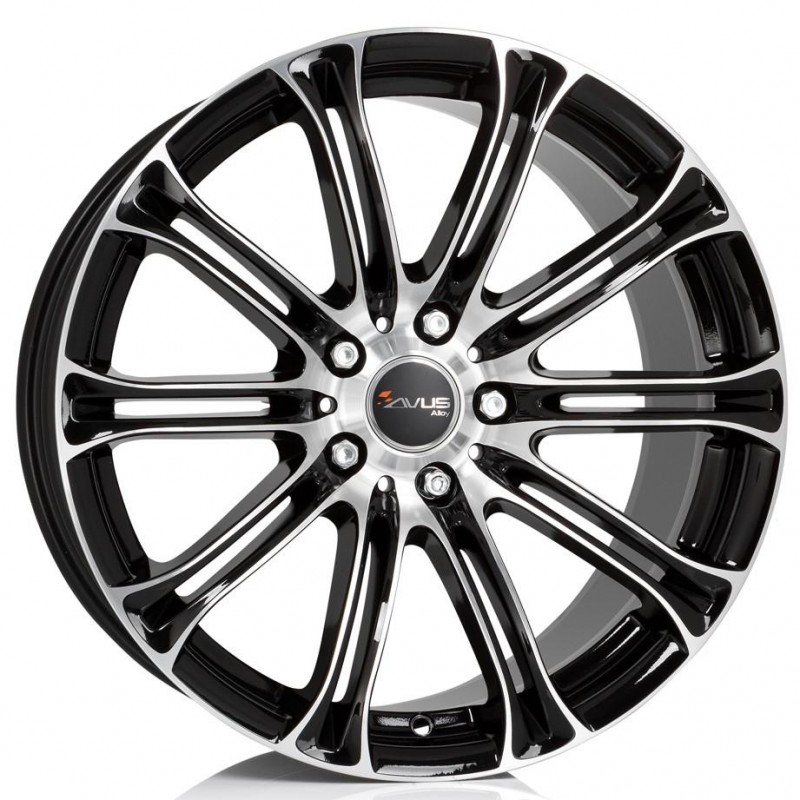 AC-MB1 9.5X20 5X120 ET37 72.6 BLACK POLISHED