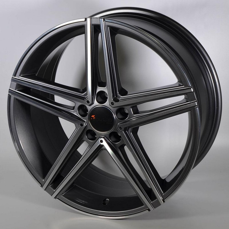 AC-515K 9.5X19 5X112 ET35 66.5 ANTHRACITE POLISHED