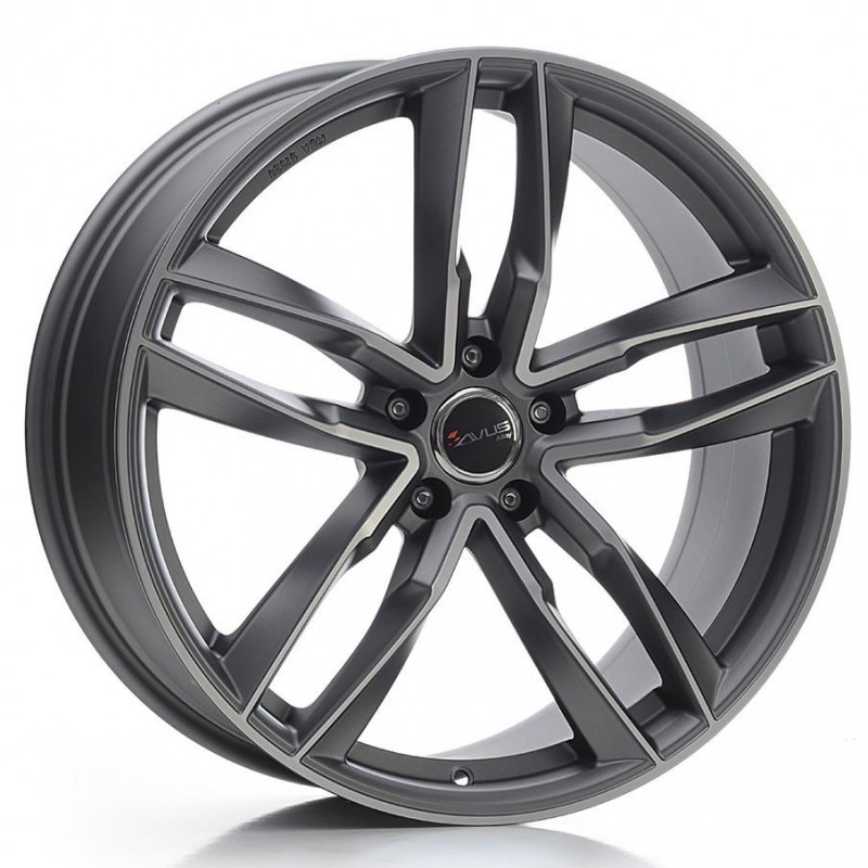 AF16 7.5X17 5X112 ET29 66.6 ANTHRACITE MATT POLISHED