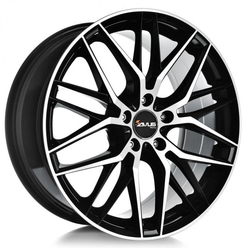 AF19 8X18 5X120 ET35 72.6 BLACK POLISHED