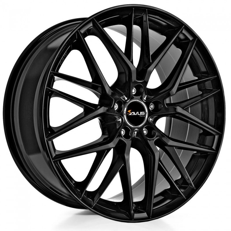 AF19 8.5X19 5X112 ET30 66.6 BLACK