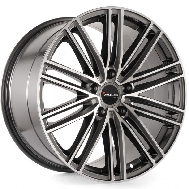 AC-M08 9X20 5X130 ET50 71.6 ANTHRACITE POLISHED