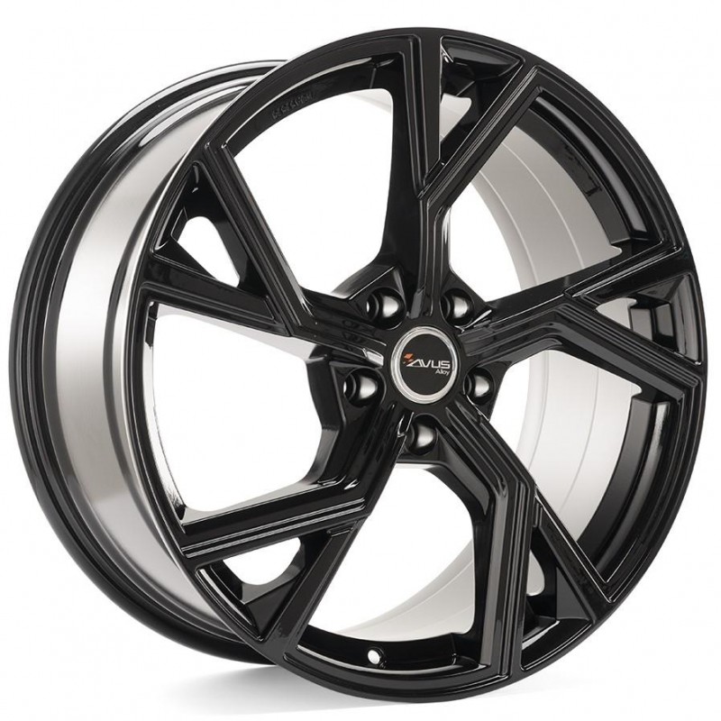 AF20 8.5X19 5X112 ET30 66.6 BLACK