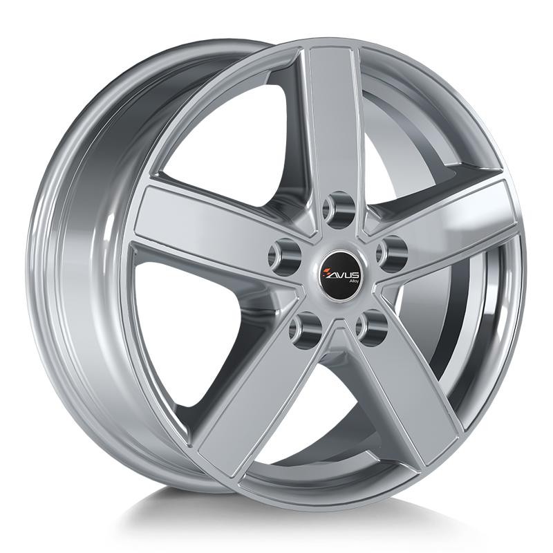 Llanta Avus AC-V51 6.5X16 5X114 ET50 66.1 Hyper Silver