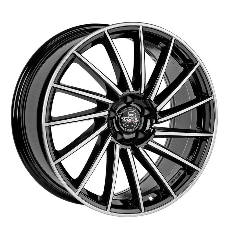 ARCASTING GOTICA 8X18 5X112 ET45 66.6 BLACK POLISHED