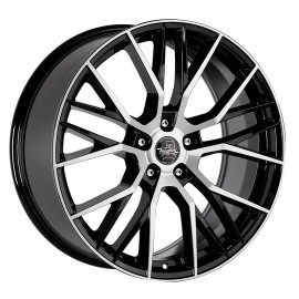 ARCASTING GLADIO 8.5X20 5X112 ET45 66.6 BLACK POLISHED