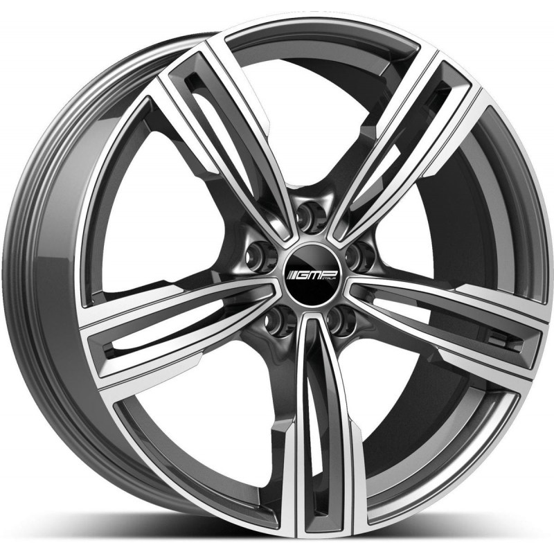 REVEN 9.0X19 5X112 ET37 66.6 ANTHRACITE POLISHED