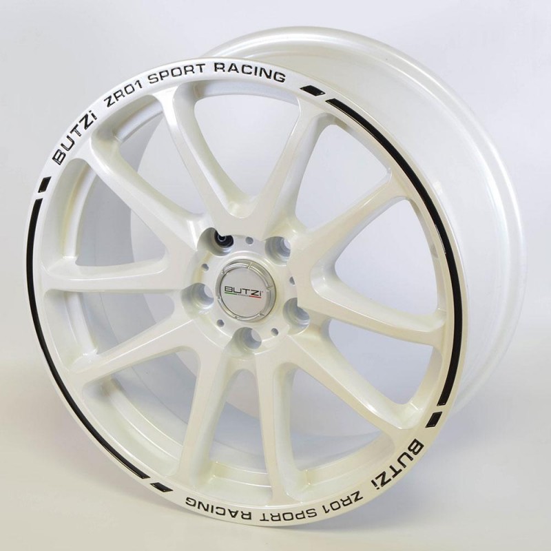 BUTZI ZR01 7.5X18 5X112 ET45 73.1 BLANCO BRILLO