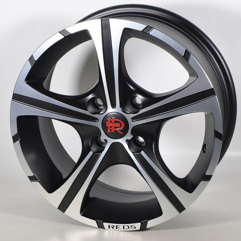 BLACK KNIGHT 6.5X15 4X100 ET38 72.3 BLACK