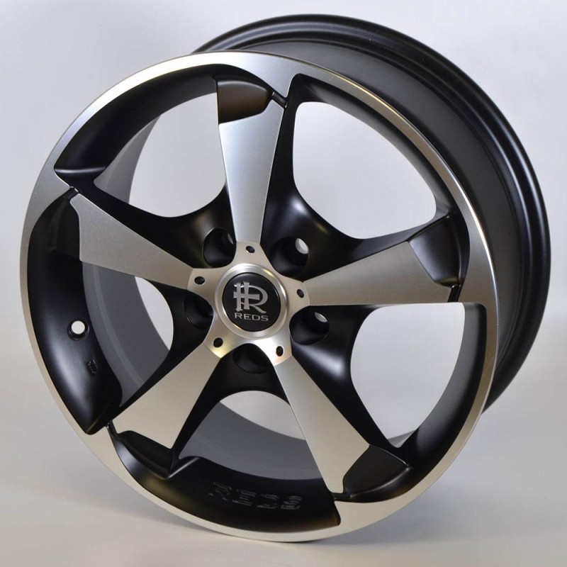 DRONE EV 7X16 5X100 ET35 72.3 BLACK MATT POLISHED