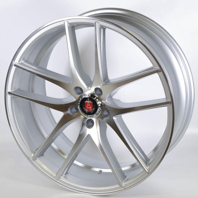 AXE EX19 8.5X20 5X112 ET25 73.1 SILVER POLISHED