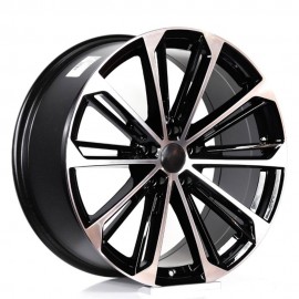 Llanta bmq 8.5x19 5x112 et42 57.1 black polished