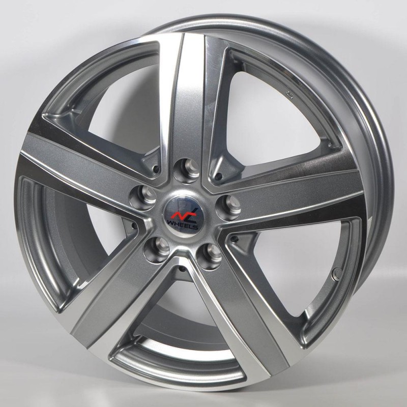 NT WHEELS VN5 6.5X16 5X160 ET60 65.1 ANTHRACITE POLISHED