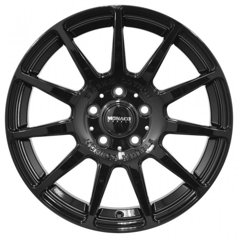 Llanta rallye 7x17 4x108 et25 65.1 black