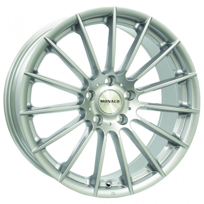 Llanta formula 7.5x17 5x100 et37 57.1 plata