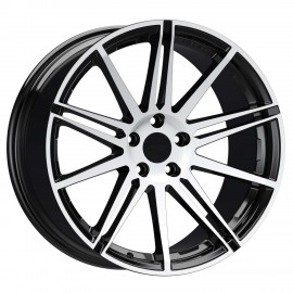 Llanta mallorca 9.5x19 5x120 et37 72.6 black polished