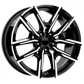 Llanta gbi 8.5x19 5x120 et33 72.6 black polished