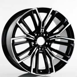 Llanta gbj 9.5x19 5x120 et37 72.6 black polished