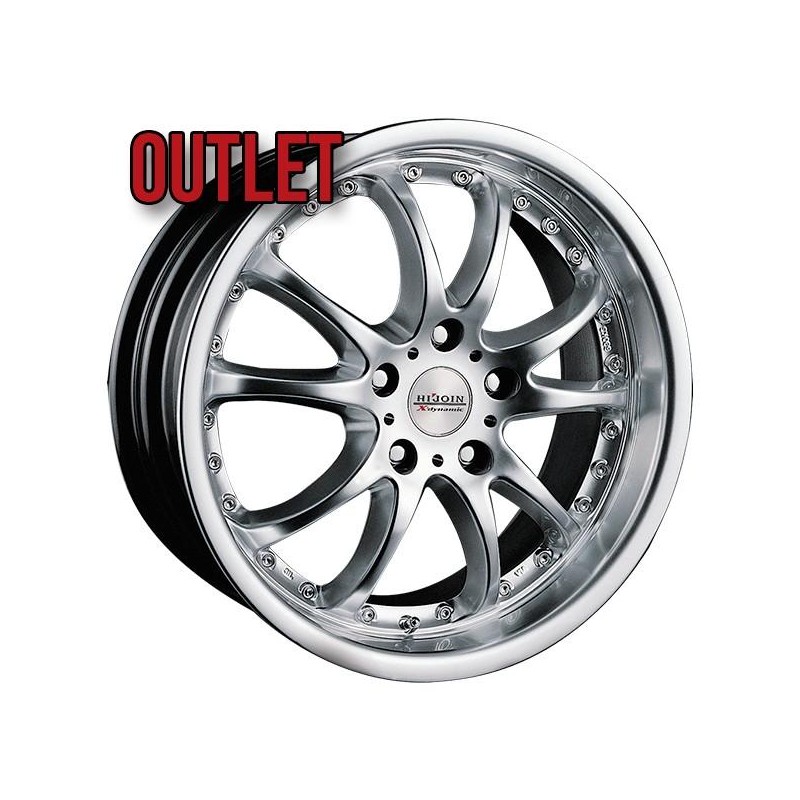 HIJOIN H 107 7X17 5X100 ET38 73.2 HYPER SILVER