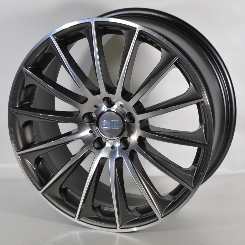 ELITE WHEELS EW02 7.5X17 5X112 ET45 66.5 PALLADIUM POLISHED