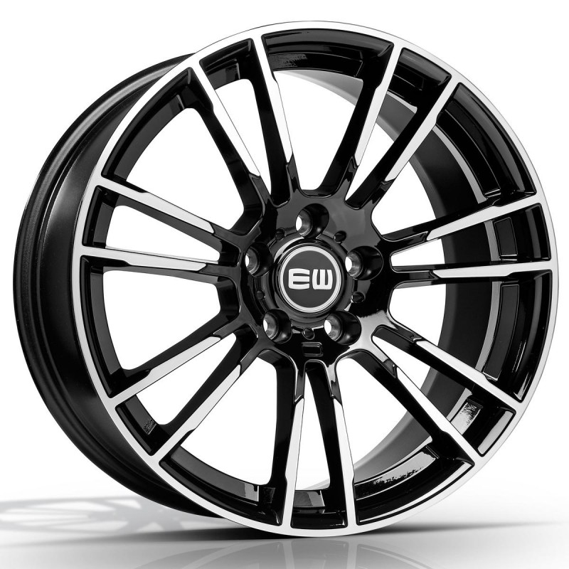 ELITE WHEELS EW01 8X17 5X120 ET30 72.6 BLACK POLISHED