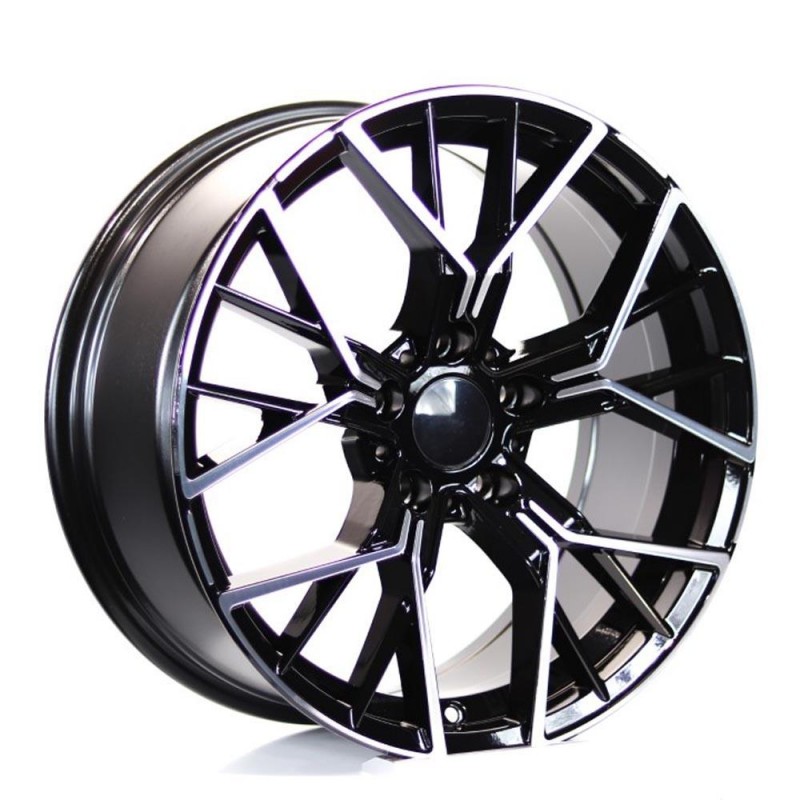 BMF 8X18 5X112 ET30 66.6 Black Polished