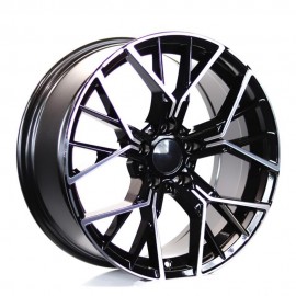 BMF 9X18 5X112 ET37 66.6 Black Polished