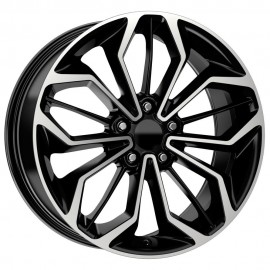 BMM 8X18 5X108 ET40 63.4 BLACK POLISHED