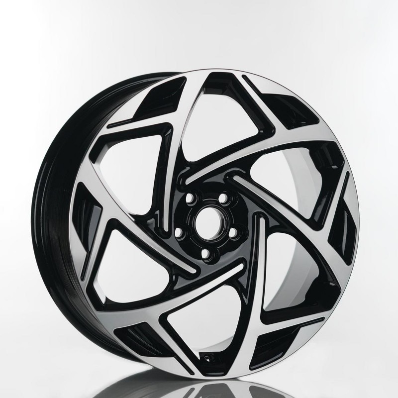 Llanta cau 8x19 5x120 et45 67.1 black polished