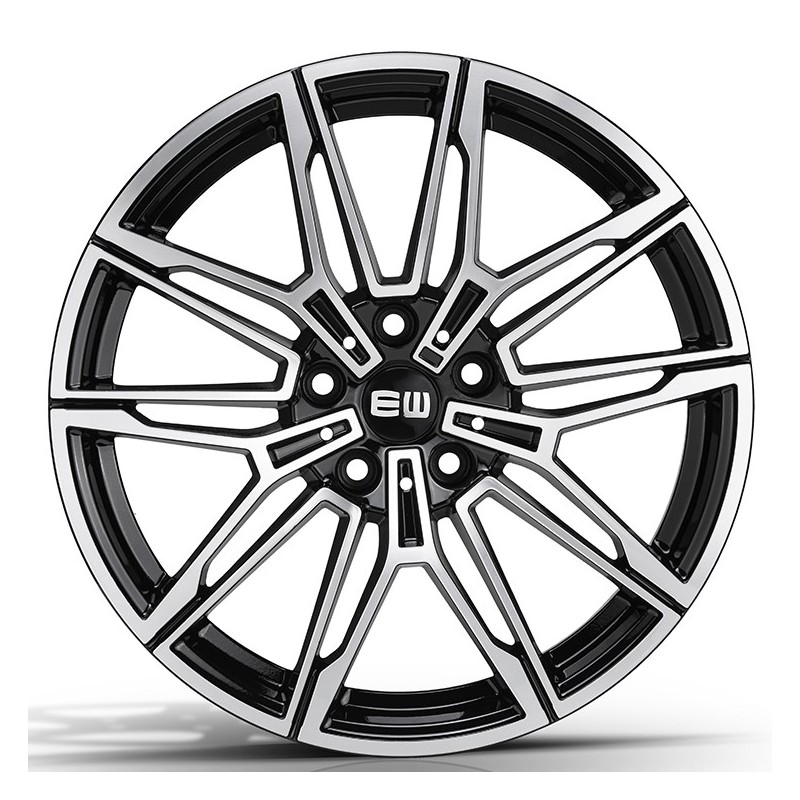 ELITE WHEELS EW18 9.5X19 5X112 ET40 66.6 BLACK POLISHED