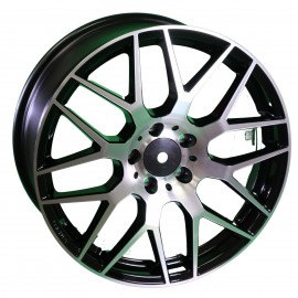 ELITE WHEELS EJ32 8X18 5X112 ET35 66.5 BLACK POLISHED