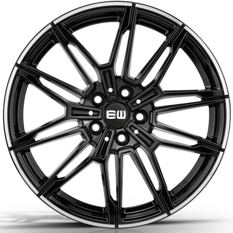 EW18 9,5X19 5X120 ET32 72,6 BLACK LIP POLISHED