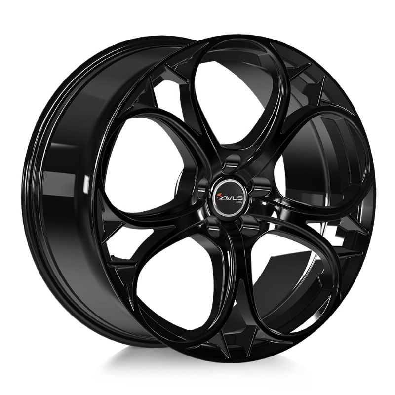 Llanta avus ac-520 7.5x17 5x110 et30 65.1 black 