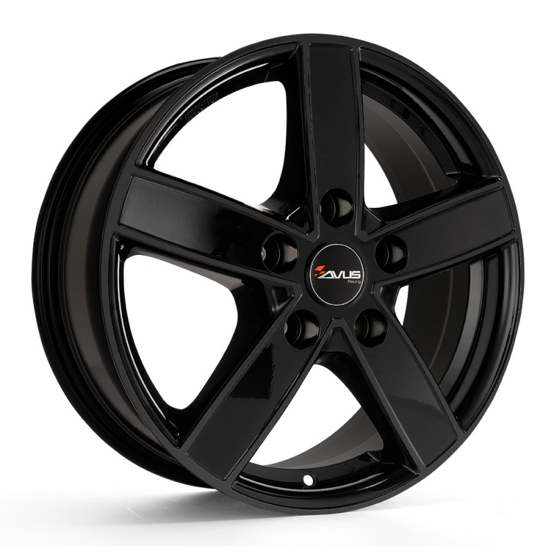 Llanta avus ac-v51 6.5x16 5x160 et50 65.1 black 