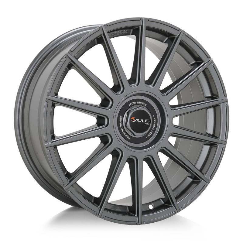 Llanta avus ac-m09 8x18 5x112/120 et30 72.6 anthracite 