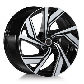 Llanta avus ac-521 8x19 5x108 et43 73.1 black polished