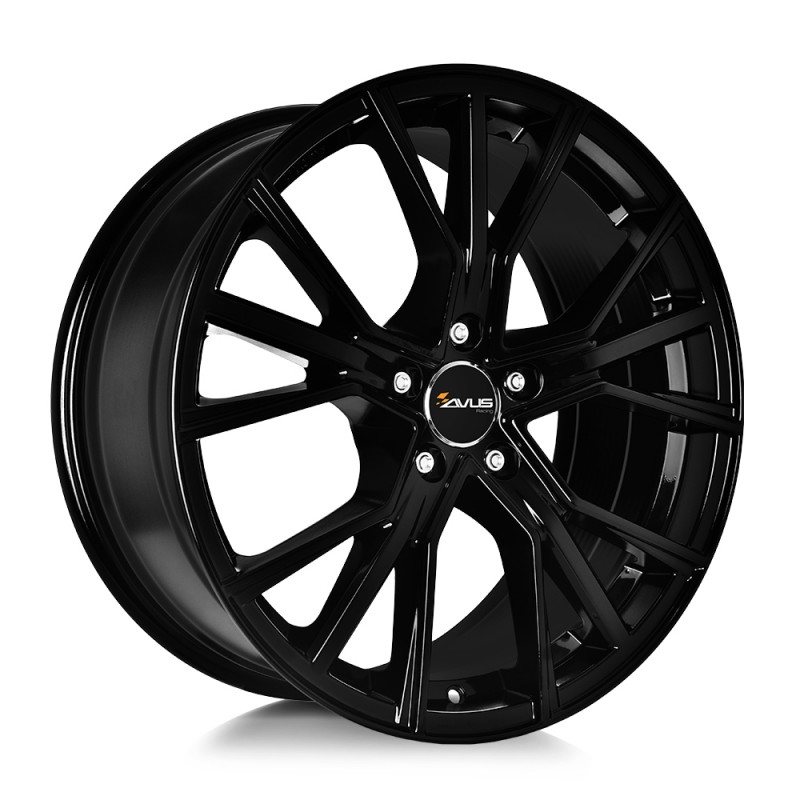 Llanta avus af18 11.5x23 5x112 et47 66.6 black 