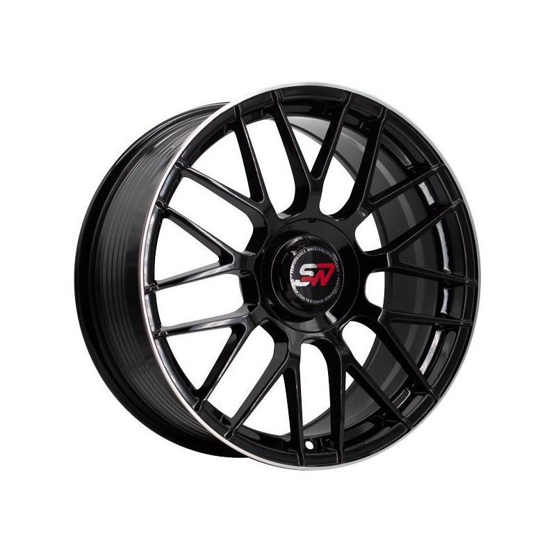 SPACWHEELS SW083 8X18 5X112 ET40 73.1 Black