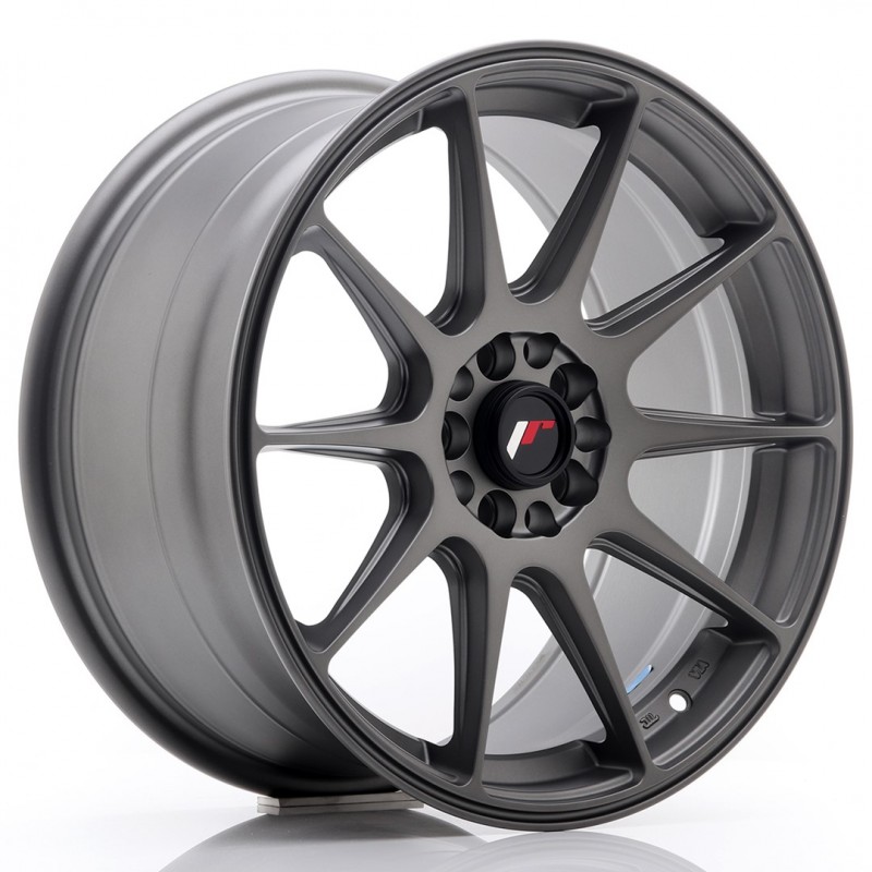 JR Wheels JR11 17x8,25 ET25 4x100/108 Matt Gun Metal